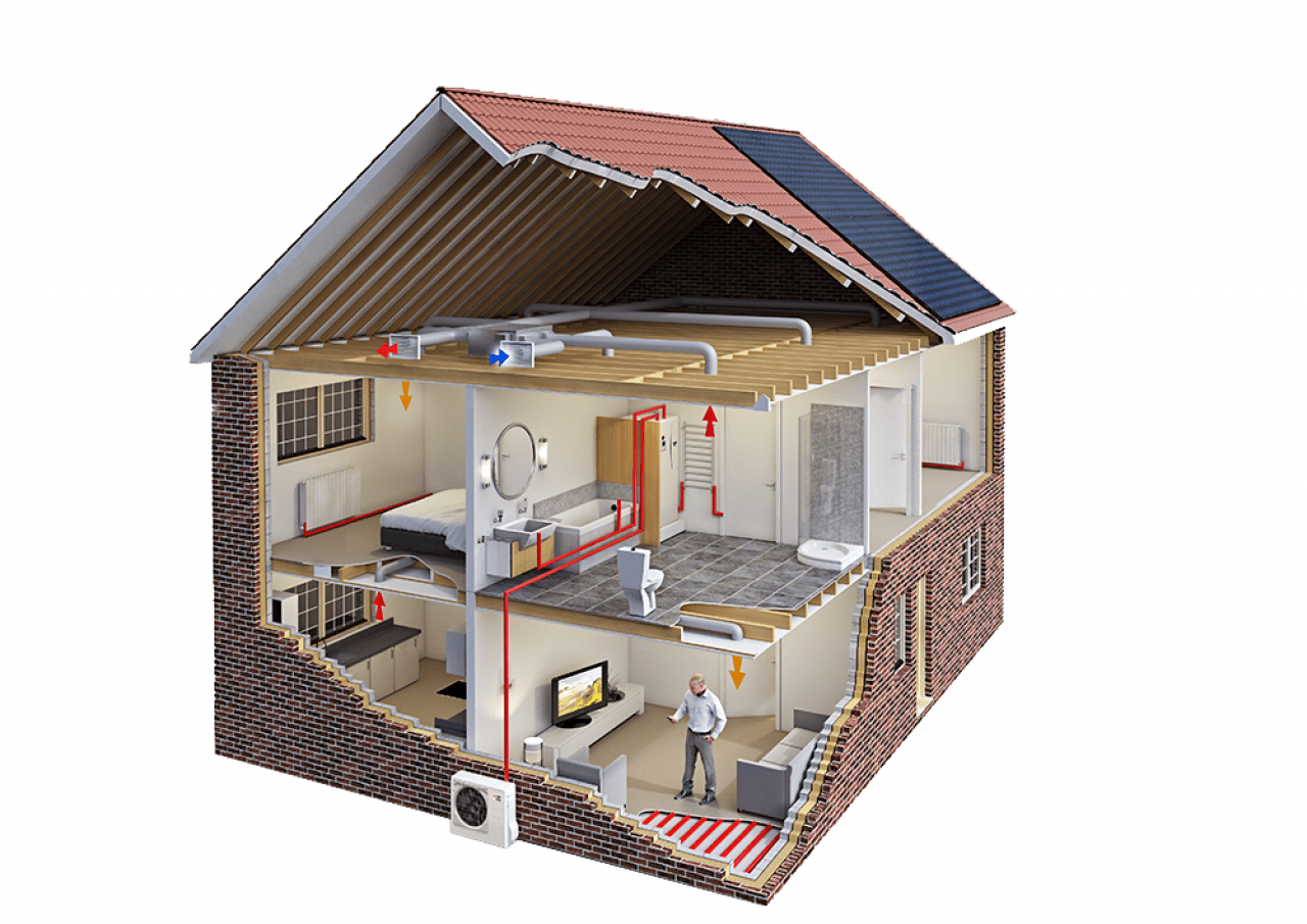 How air source heat pumps work